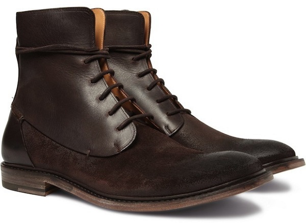 mens designer suede boots