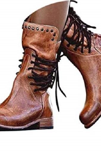 Handmade men tan Back zipper boots, men ring style combat boots