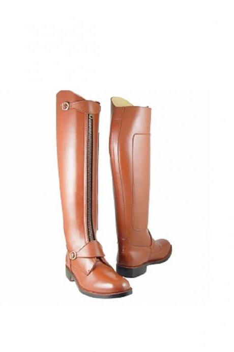 Leather Equestrian Riding Boots Leather Handmade English Dressage Custom Boots Tall boots for riding handmade genuine leather polo boots
