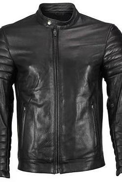 Black Leather Jacket, Men&amp;amp;#039;s Leather Jacket, Cafe Racer, Leather Jacket Men, Cowboy Jacket, Quilted Jacket, Racing Jacket, Racer