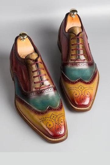 Oxford Shoes Men, Handmade Leather Oxford Shoes, Men&amp;amp;#039;s Dress Shoes, Classic Oxford Shoes, Leather Shoes Men, Italian Leather