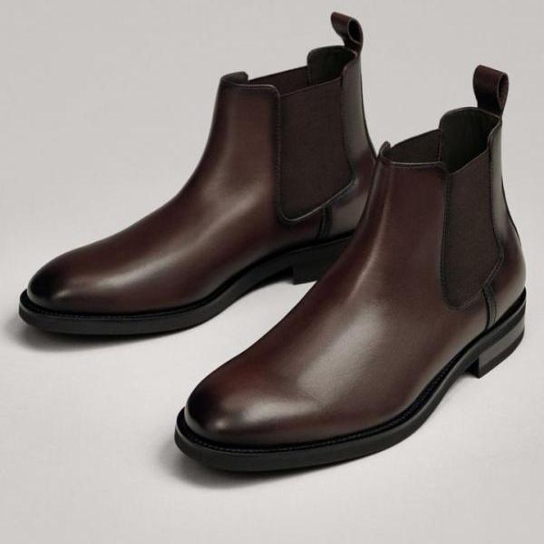 two tone chelsea boot
